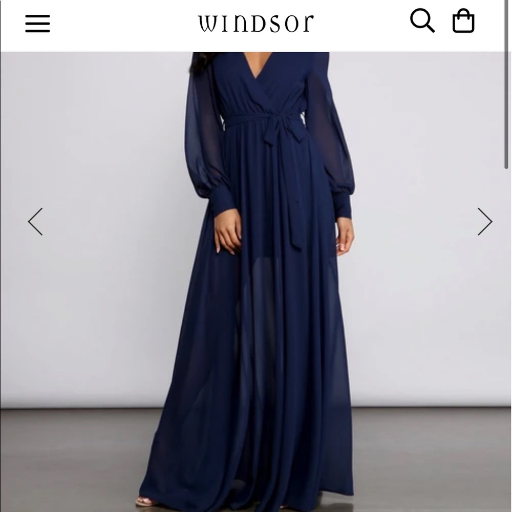 WINDSOR A-LINE FORMAL DRESS